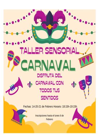 Taller Sensorial de Carnaval