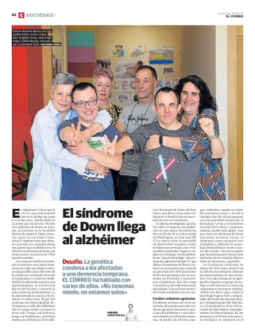 El síndrome de Down llega al Alzheimer