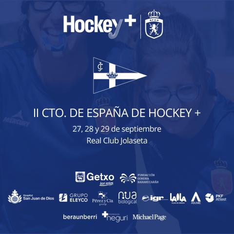 II campeonato de España de hockey +.