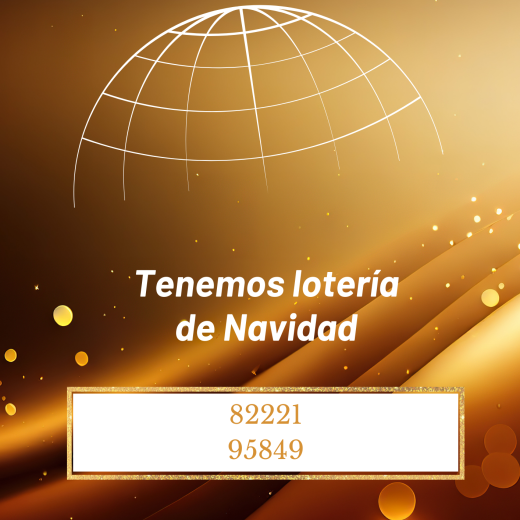 ¡Ya está disponible nuestra lotería de Navidad 2024!